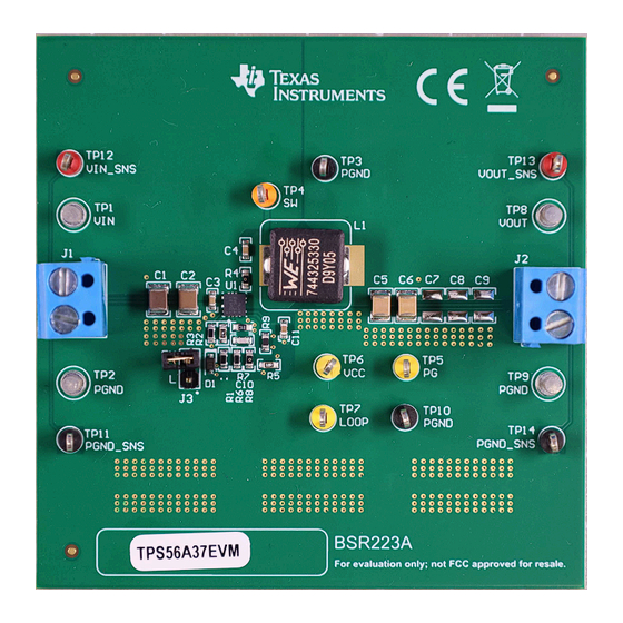 Texas Instruments TPS56A37 User Manual