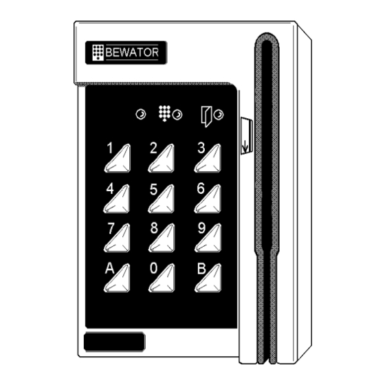 Bewator Bewacard BC610 Installation And User Manual