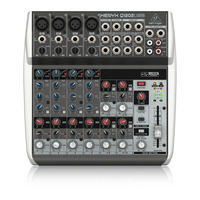 Behringer Xenyx Q1002 Quick Start Manual
