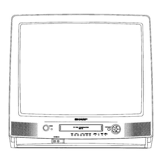 Sharp 25VT-J100 Service Manual