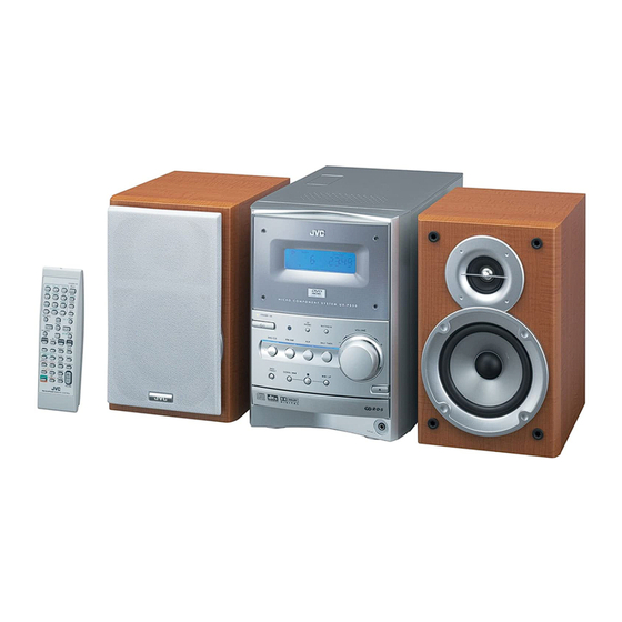 JVC CA-UXP550 Instructions Manual