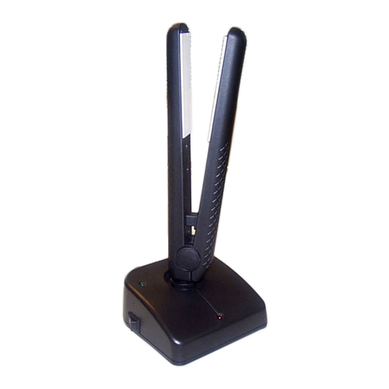 Melissa Wireless Hair Straightener 635-087 Specifications