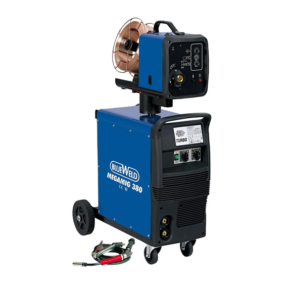 Blueweld Megamig 380 Welding System Manuals