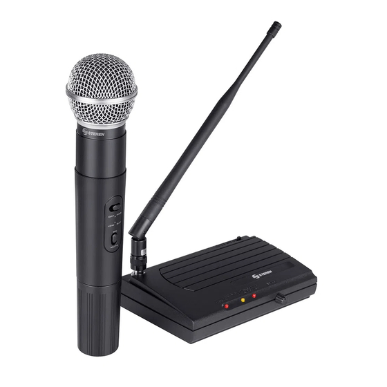 Steren WR-806UHF Instruction Manual
