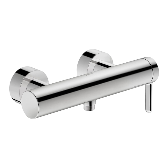 User Manuals: DURAVIT C14230 0000 10 Shower/Bath Mixer
