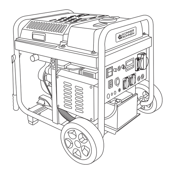 DIMAX GROUP Konner & Sohnen KS 6100iDE ATSR Owner's Manual