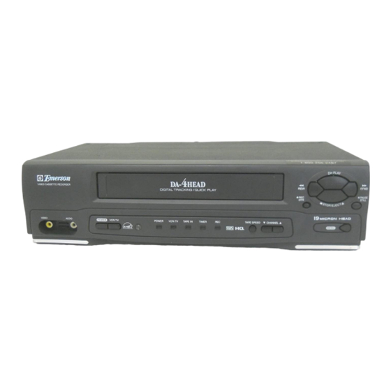 Emerson EWV601 Owner's Manual