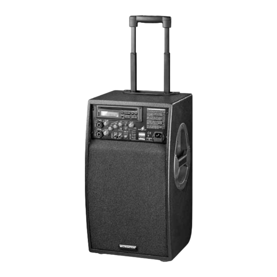 Monacor TXA-900CD Instruction Manual