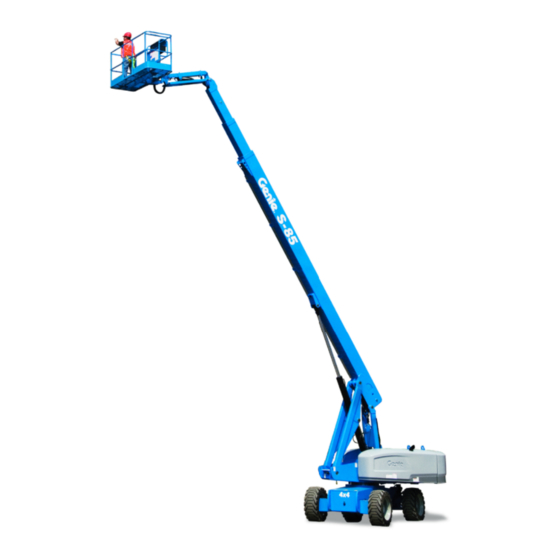 Genie S-80 Service And Repair Manual