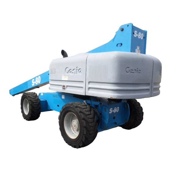 Genie S-80 Service Manual