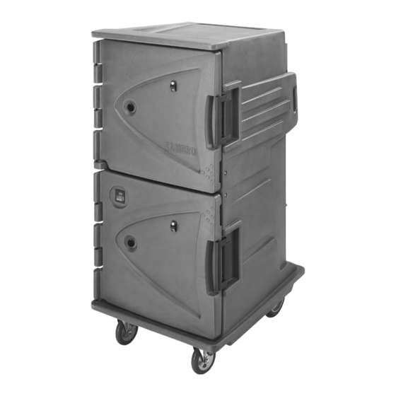 Cambro Camtherm Series Owner's Manual