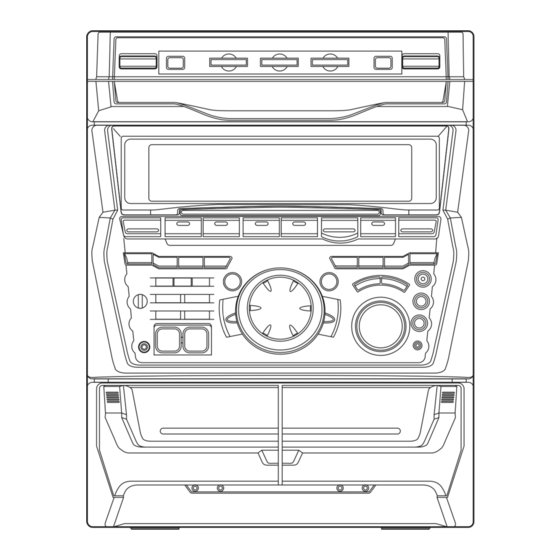 Sony MHC-GRX9900 Operating Instructions Manual