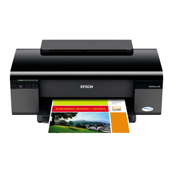 Epson EasyFlow WorkForce 30 Quick Start Manual