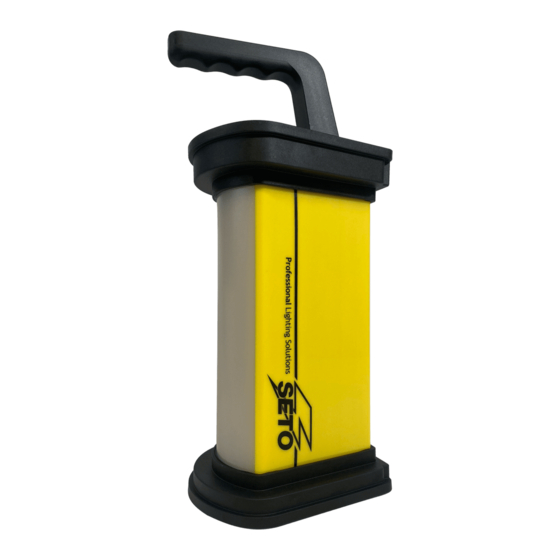 Setolite SETO CRAFTSMAN ST-200 RC Instructions For Use Manual