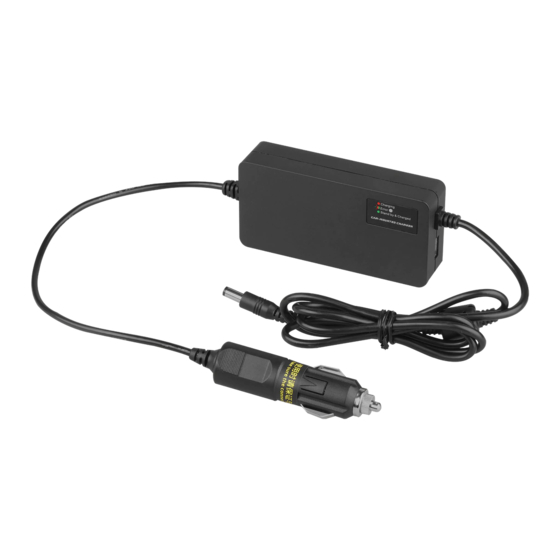 Rollei Car Charger for the HS Freeze 6 Instructions Manual