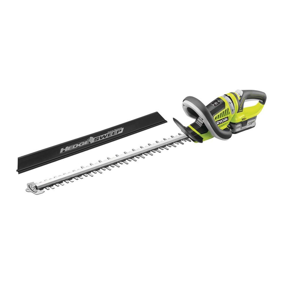 Ryobi RHT1855R40 Cordless String Trimmer Manuals