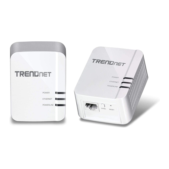 TRENDnet Powerline 1300 AV2 Adapter User Manual