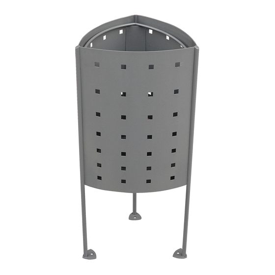 BENITO Urban Argo PA693GR Anchoring Instructions