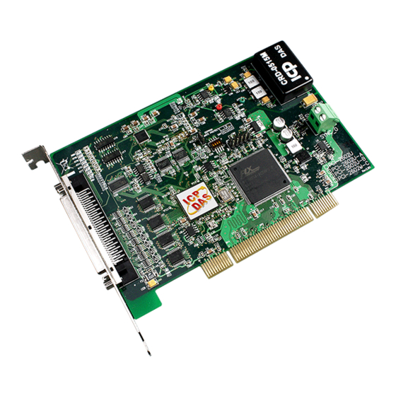 ICP DAS USA PCI-2602U Quick Start Manual