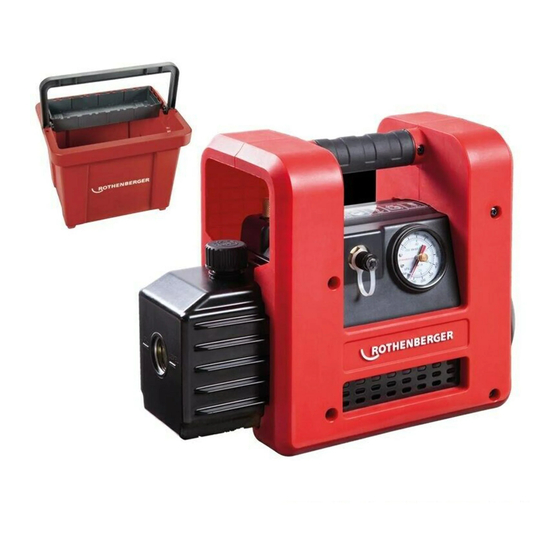 Rothenberger ROAIRVAC R32 1.5 230V 4P Manual