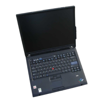 Lenovo ThinkPad T60 Setup Manual