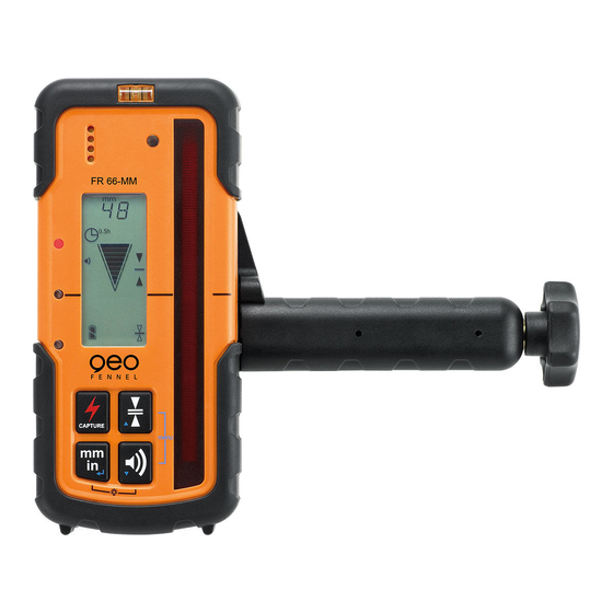 geo-FENNEL FR 66-MM Operator's Manual