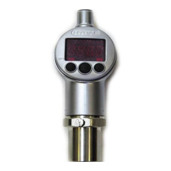 Hydac EDS 3000 Operating Instructions Manual