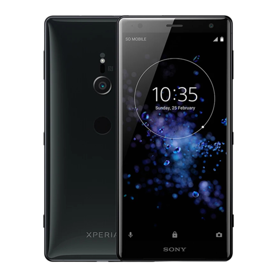 Sony Xperia XZ2 H8266 User Manual