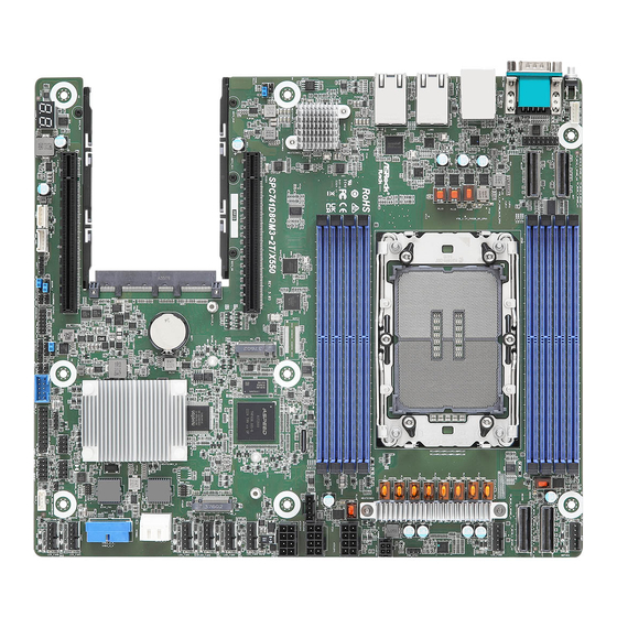 ASROCK Rack SPC741D8M3-2T/X550 Manuals