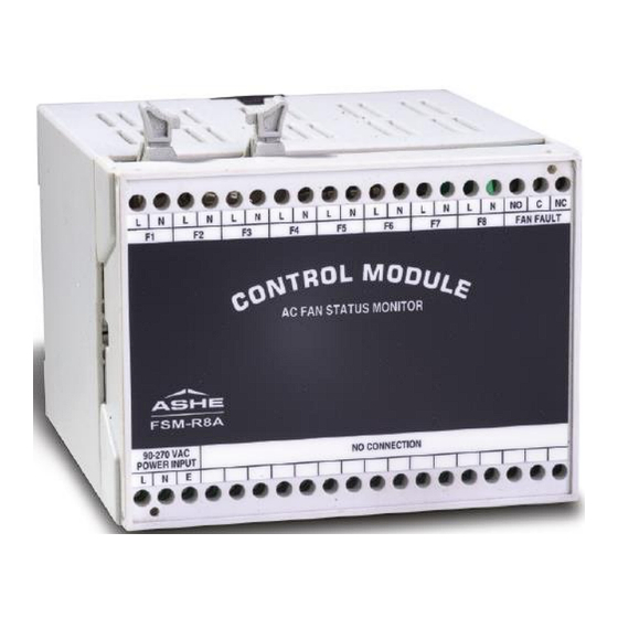 ASHE FSM-R8A Operation Manual