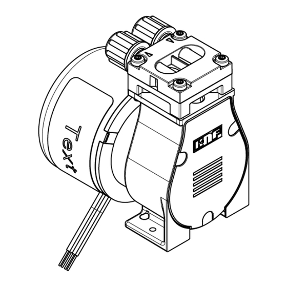 KNF NPK 03 KV DC-B Operating And Installation Instructions