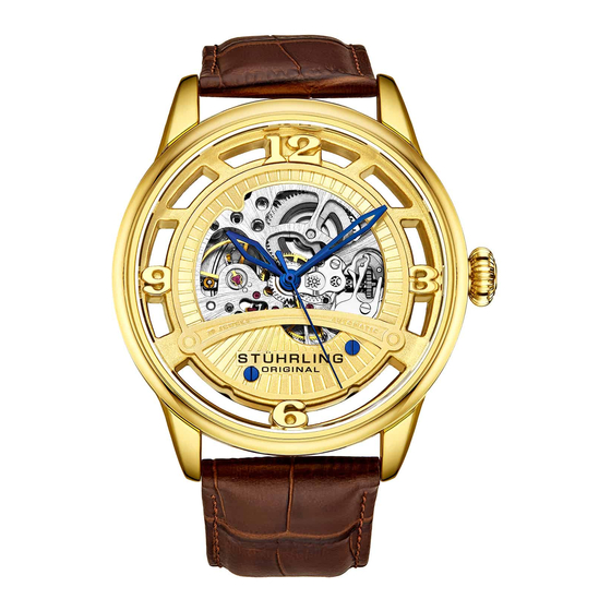 Stuhrling SK Instruction Manual