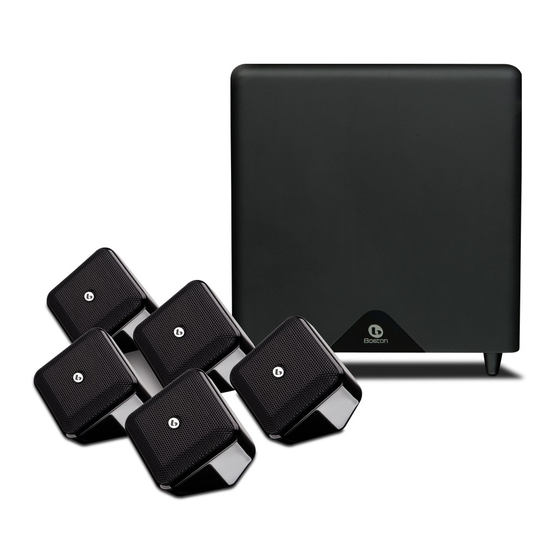 Boston Acoustics SOUNDWARE S Owner's Manual