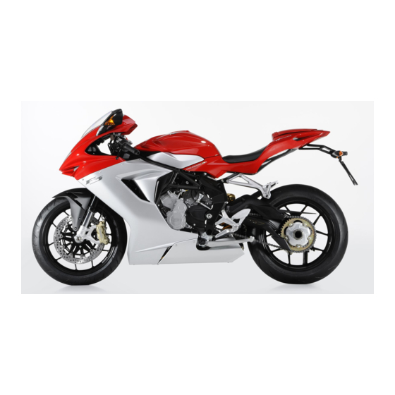MV Agusta F3 User Manual