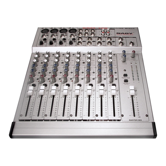 Nady Audio SRM-12K Manuals
