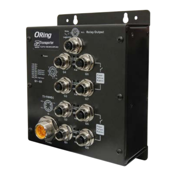 ORiNG TGXPS-1080-M12-MV Series Quick Installation Manual