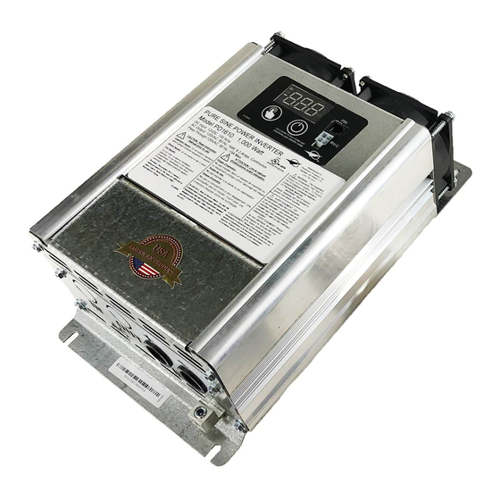 Progressive Dynamics PD1600 Series Installation And Operation Manual