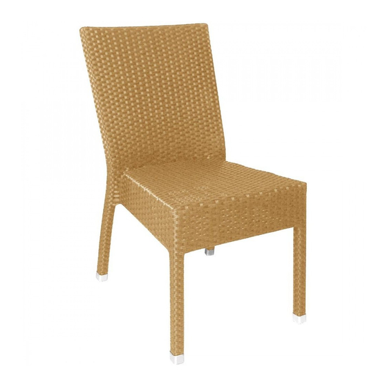 BOLERO Wicker Side Chair CF158 Care Instructions