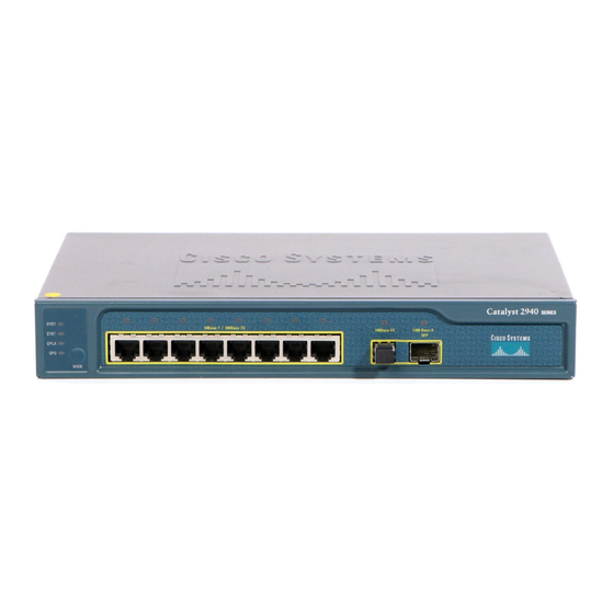 Cisco Catalyst 2940 Product Bulletin