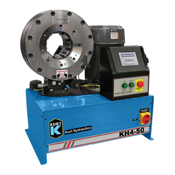 Kurt KH4-50 Manuals