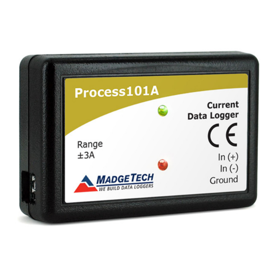 MadgeTech Process101A 20mA Product User Manual
