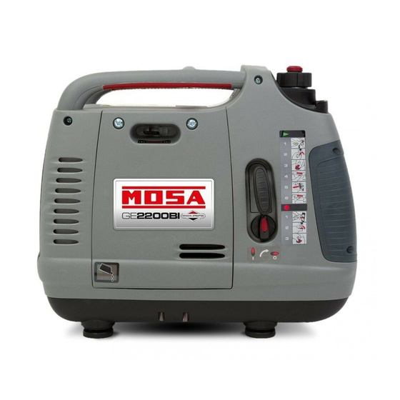 Mosa GE2200BI (030706-00) Instruction