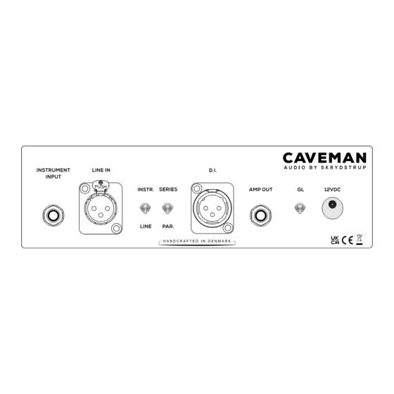 Caveman BC1 Quick Manual