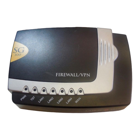 Secure Computing SG300 User Manual