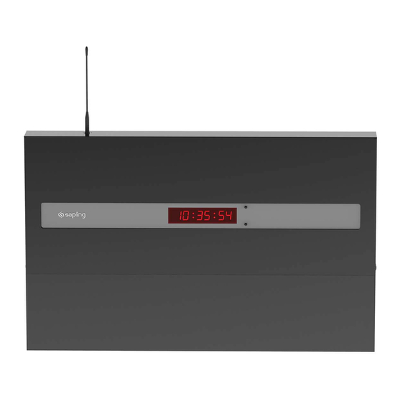 Sapling SMA 2000 Series Installation Manual
