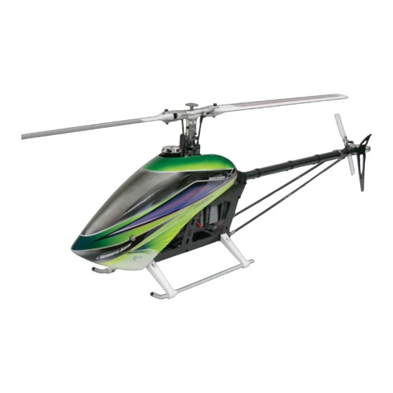 miniature aircraft X-Cell Whiplash Assembly Instructions Manual