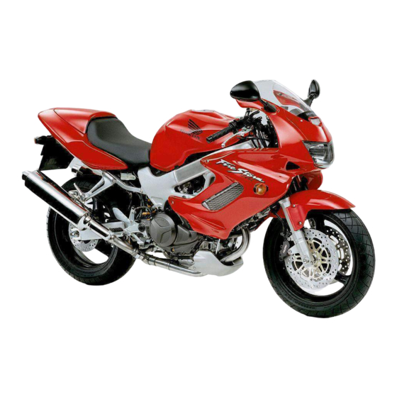 Honda VTR1000F Firestorm Owner's Manual