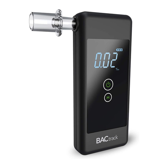 BACtrack Trace Breathalyzer Manuals