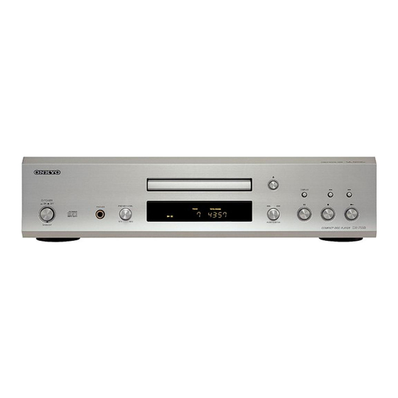 Onkyo DX DX-7555 Instruction Manual