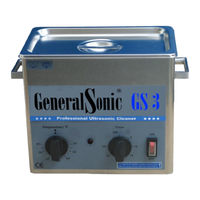 General Sonic GS2 Operating Instructions Manual